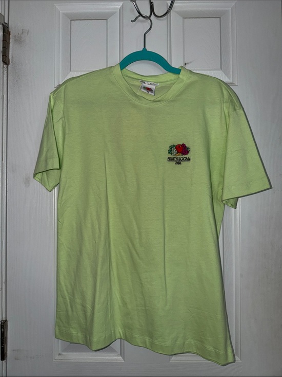 Zara Other - Zara X Fruit of the Loom Men’s Crewneck T-Shirt - Light Lime
